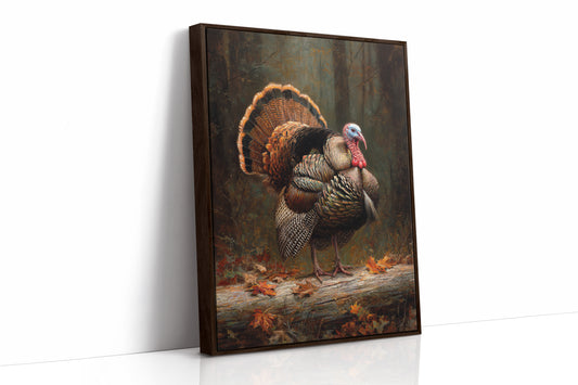 Autumn's Wild Turkey Stands Proud