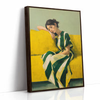 Sunlit Rest In Emerald And Gold