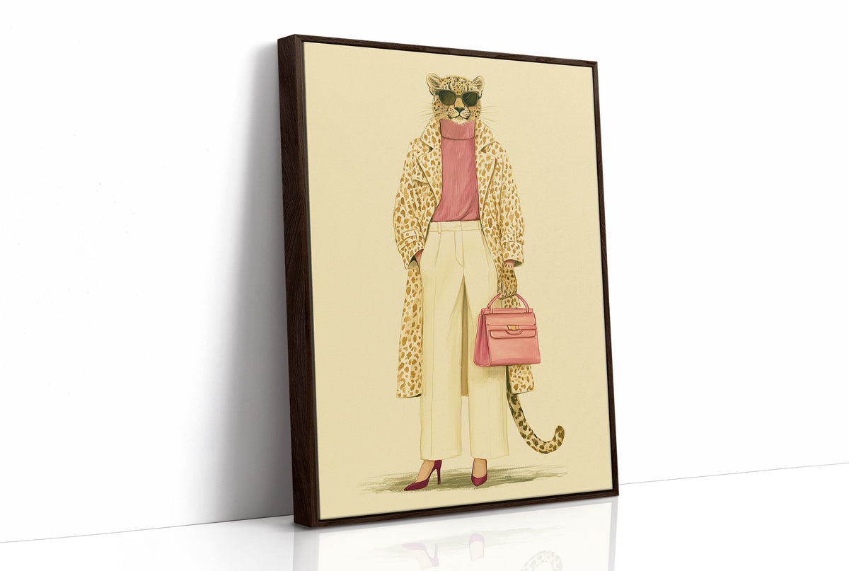 Leopard in Leopard: The Chicest Print Clash