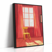 Yellow Chair Catches Morning Light