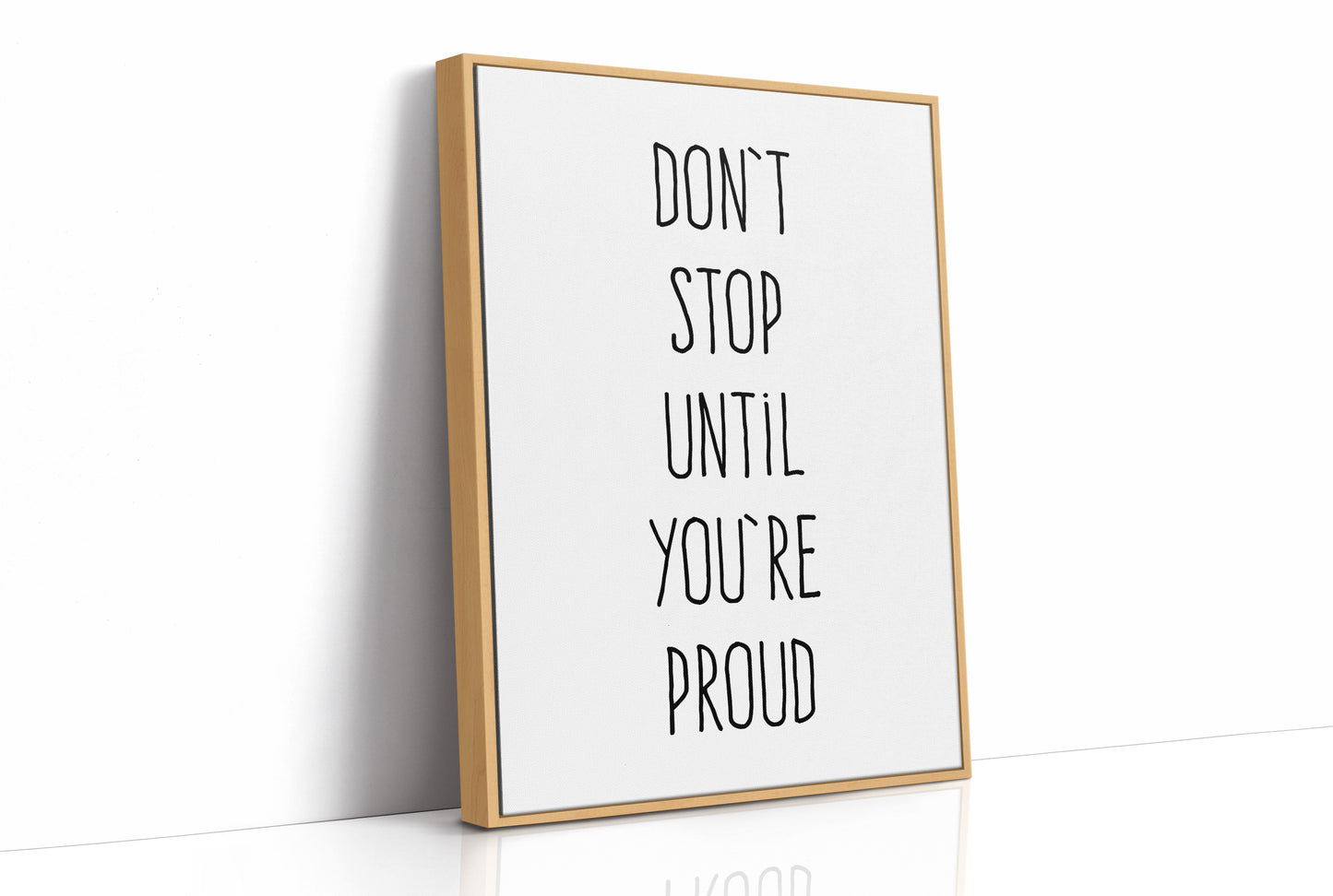 Don’t Stop Until Proud