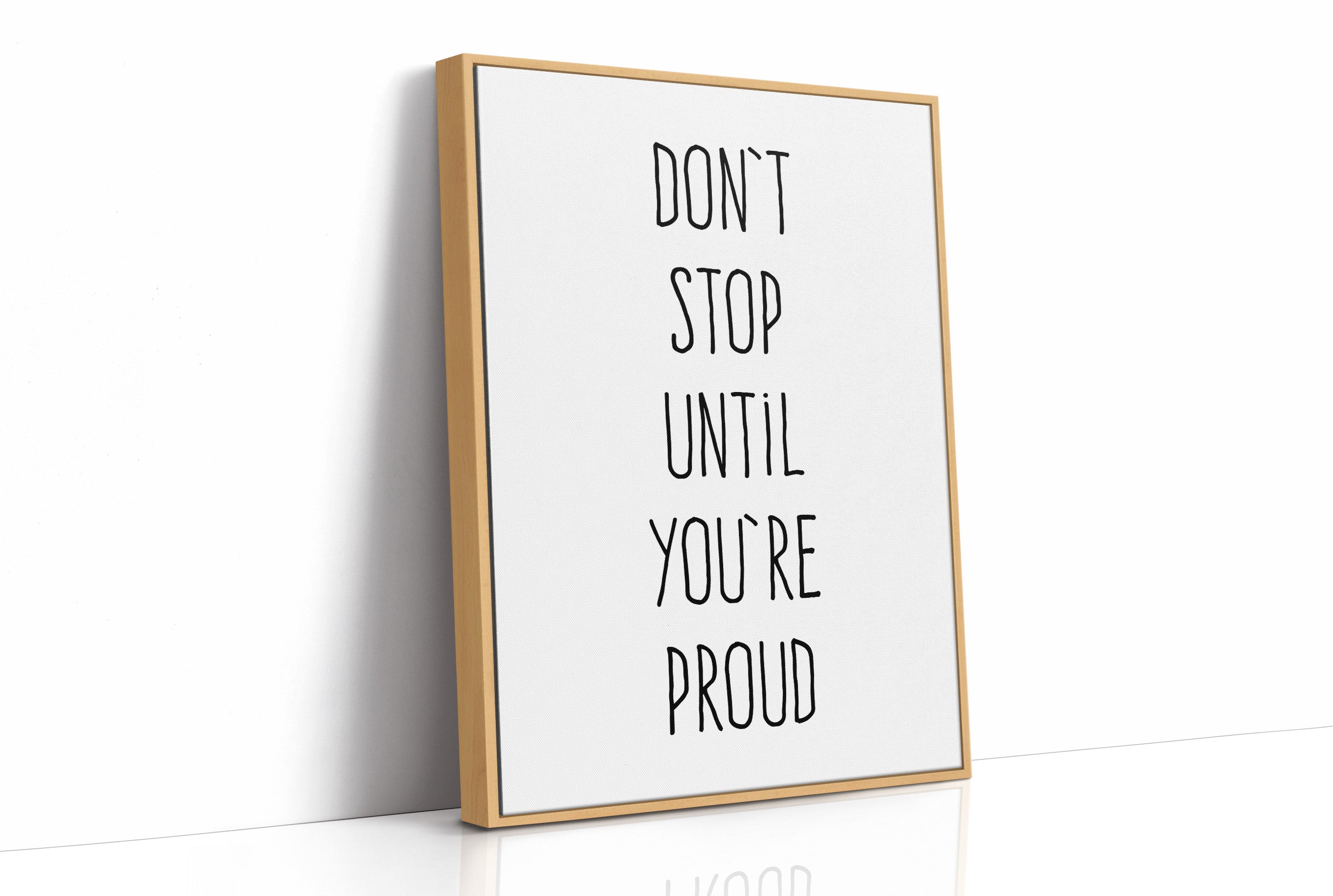 Don’t Stop Until Proud