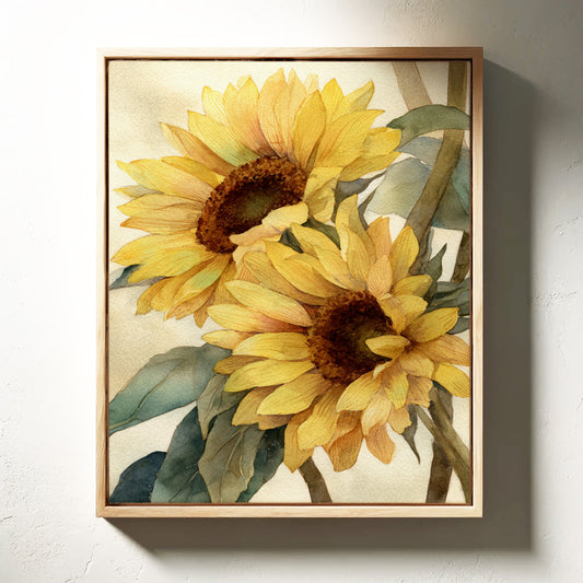 Sunlight Kisses the Golden Petals