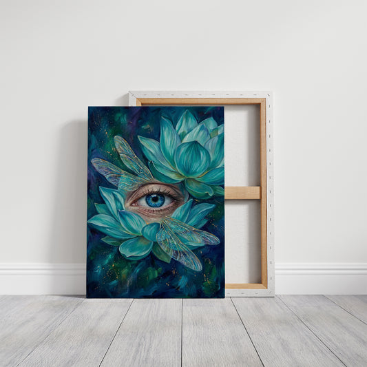 The Lotus Never Blinks