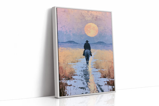 Moonrise Over the Prairie