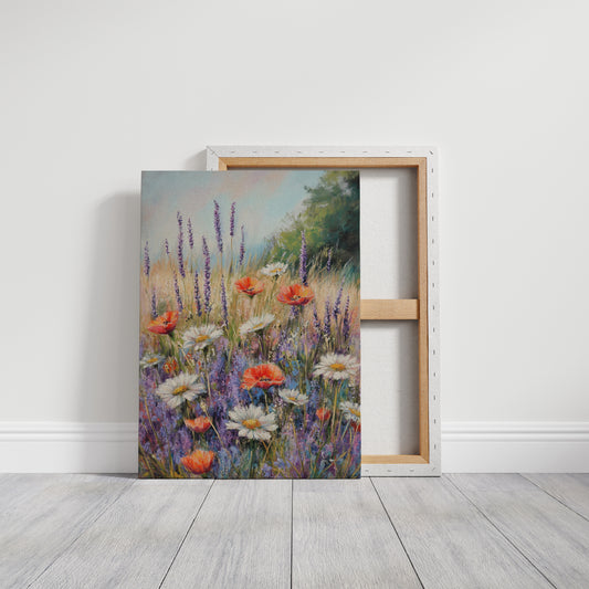 Fields Awash With Colorful Blooms