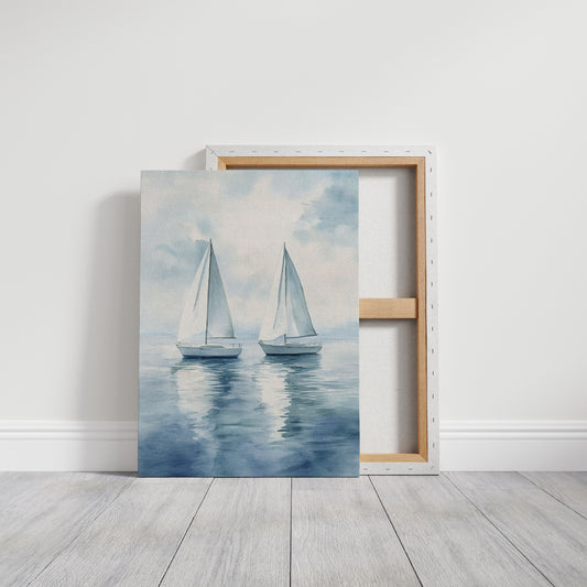 Sails Dance Upon Tranquil Waters