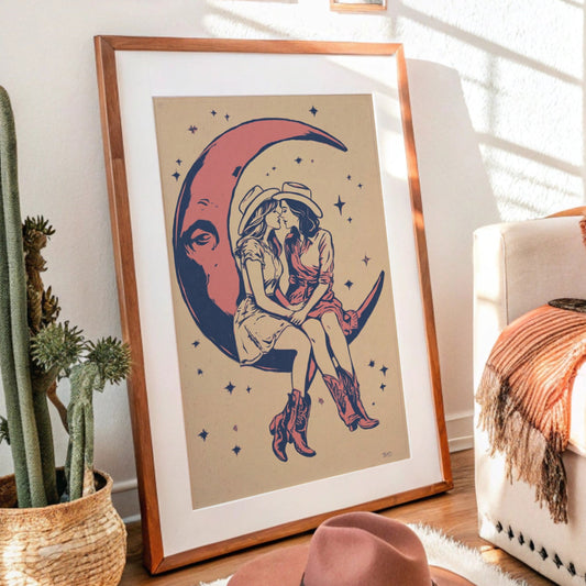 Moonlit Boots Dance Among Stars