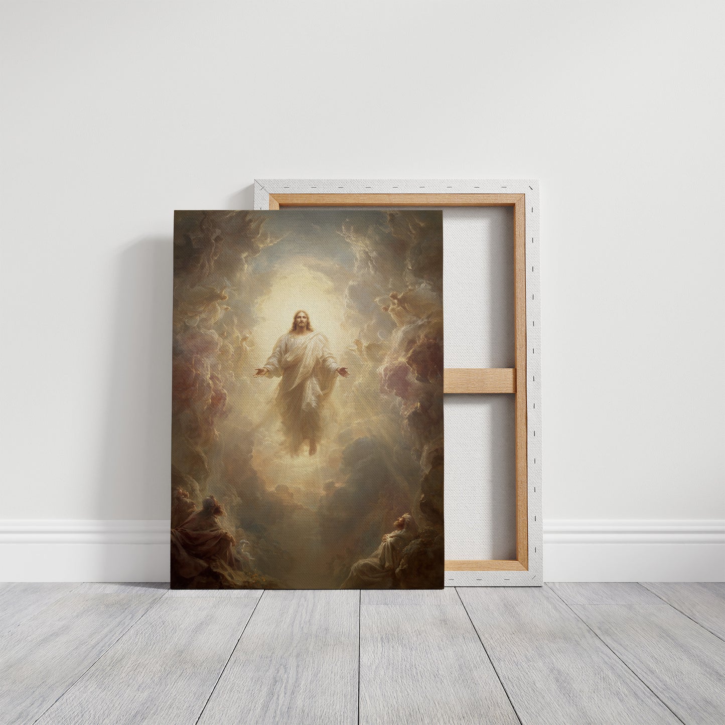 Divine Ascension Through Parted Heavens