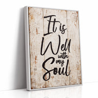 Rustic Affirmation Whispers Truth