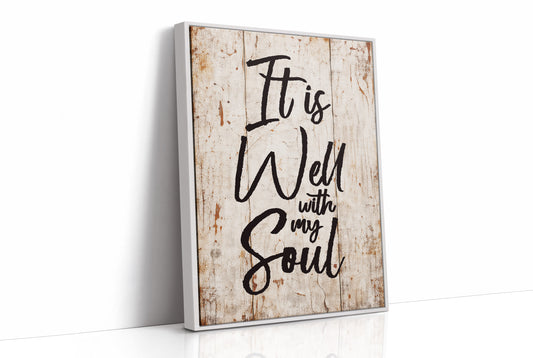 Rustic Affirmation Whispers Truth