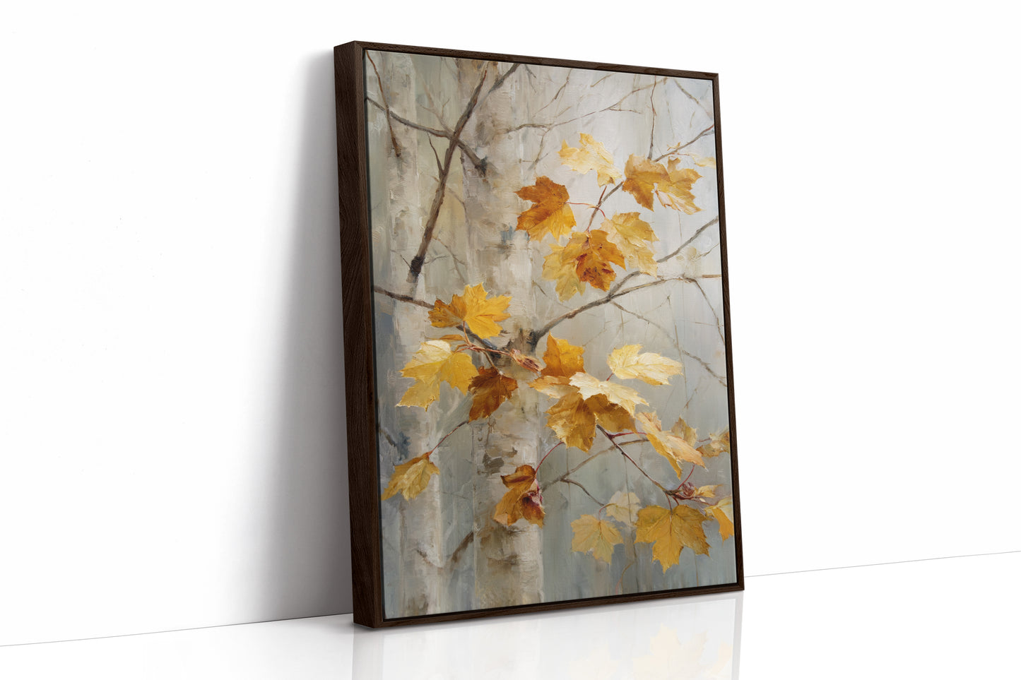 Autumn Light Catches Golden Wings