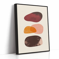 Autumn Stones Float In Morning Light