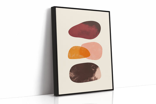Autumn Stones Float In Morning Light