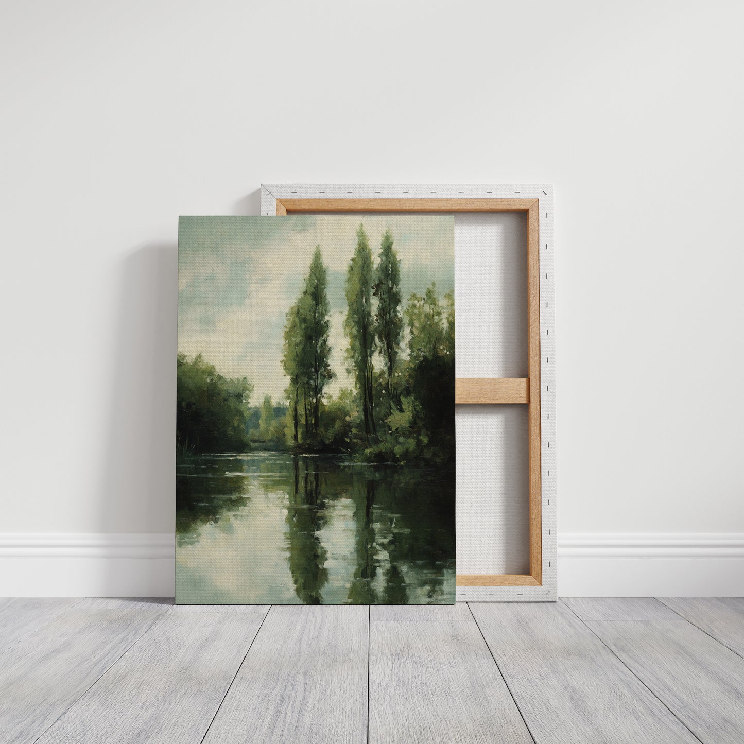 Reflections Beneath Verdant Canopies