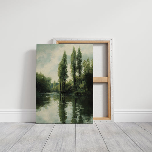 Reflections Beneath Verdant Canopies