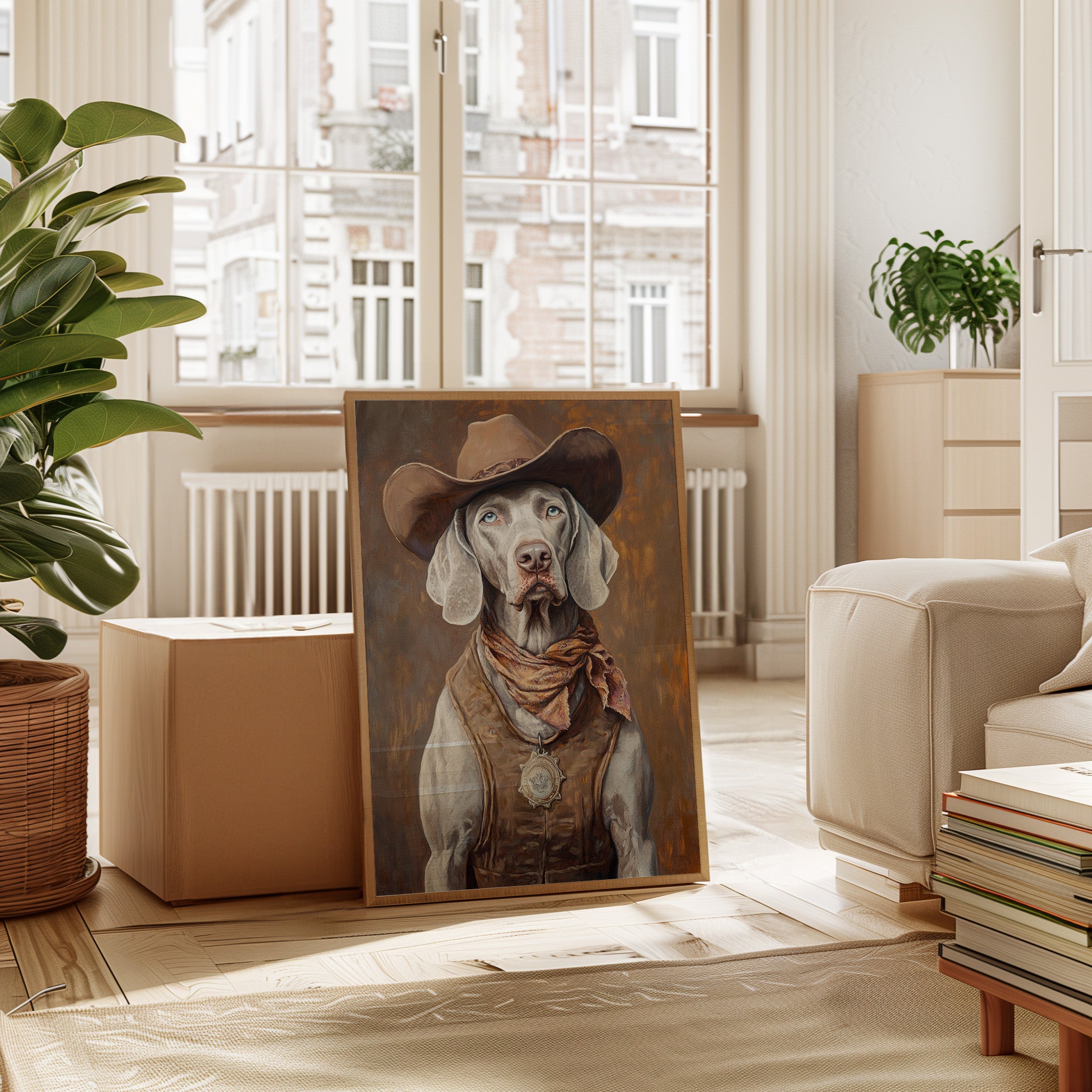 Weimaraner Desert Deputy