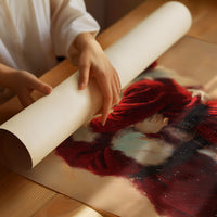 Love's Winter Dance In Crimson