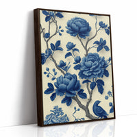 Blue Peonies Tell Ancient Stories