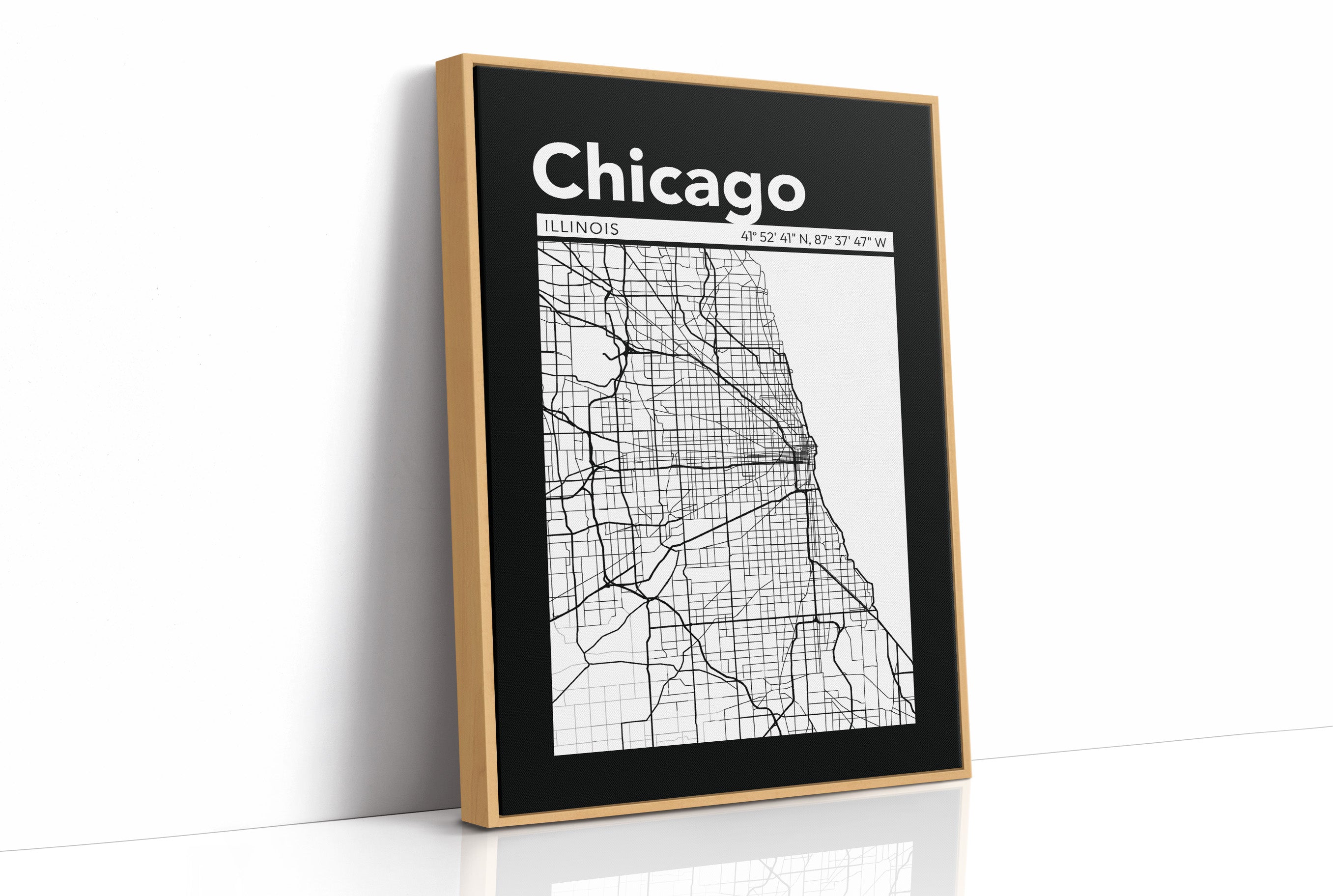 Chicago, Mapped in Black