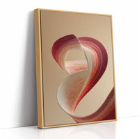 Crimson Loop In Warm Air