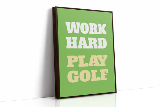 Life Balances On Green Fairways