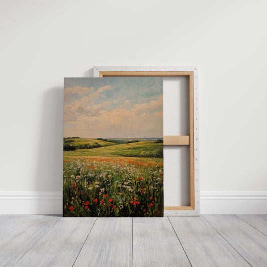 Fields Awash in Colorful Hues