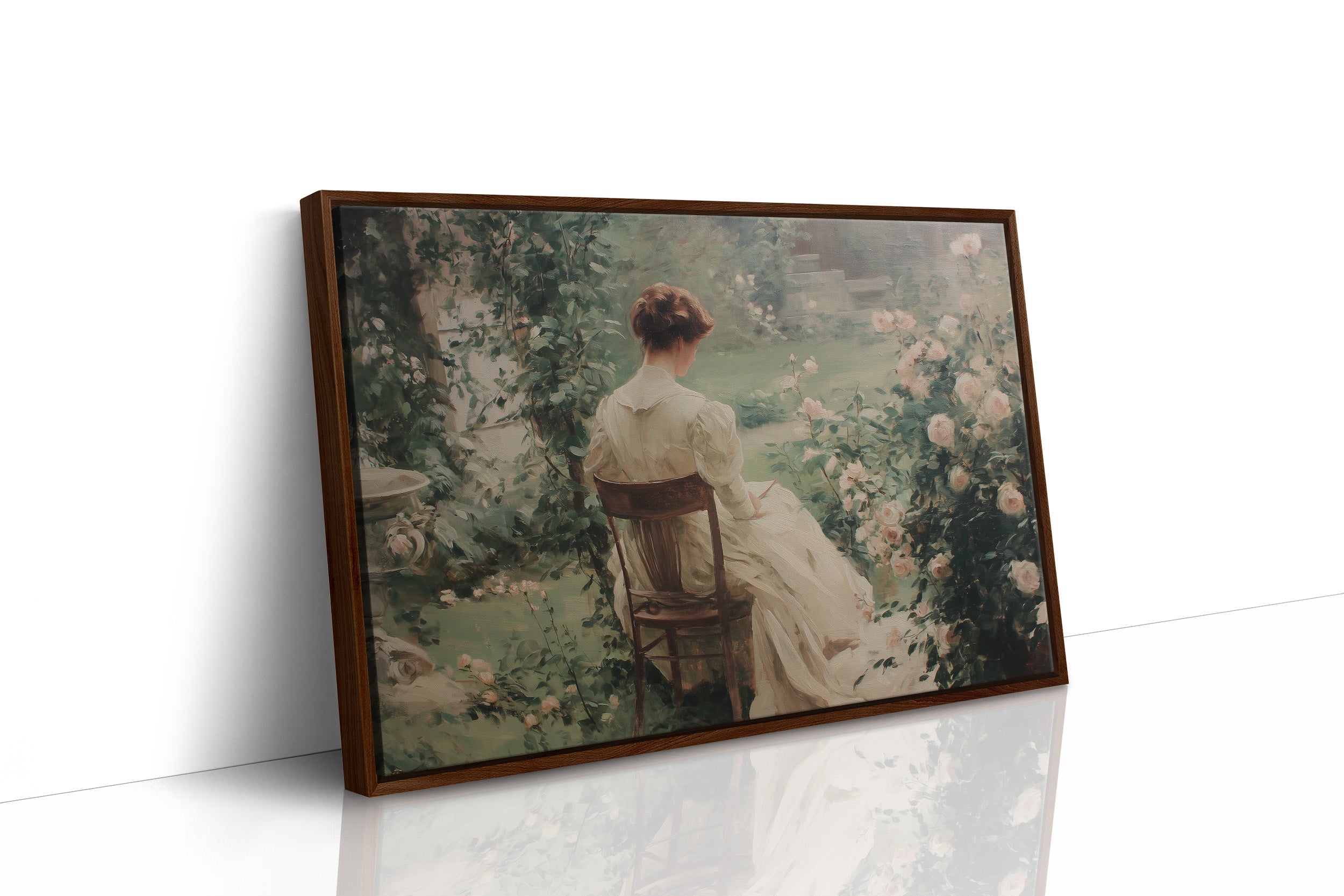 Garden Portrait Among Literary Worlds