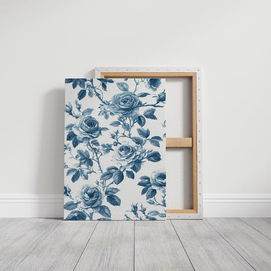 Cerulean Blooms in Quiet Spaces