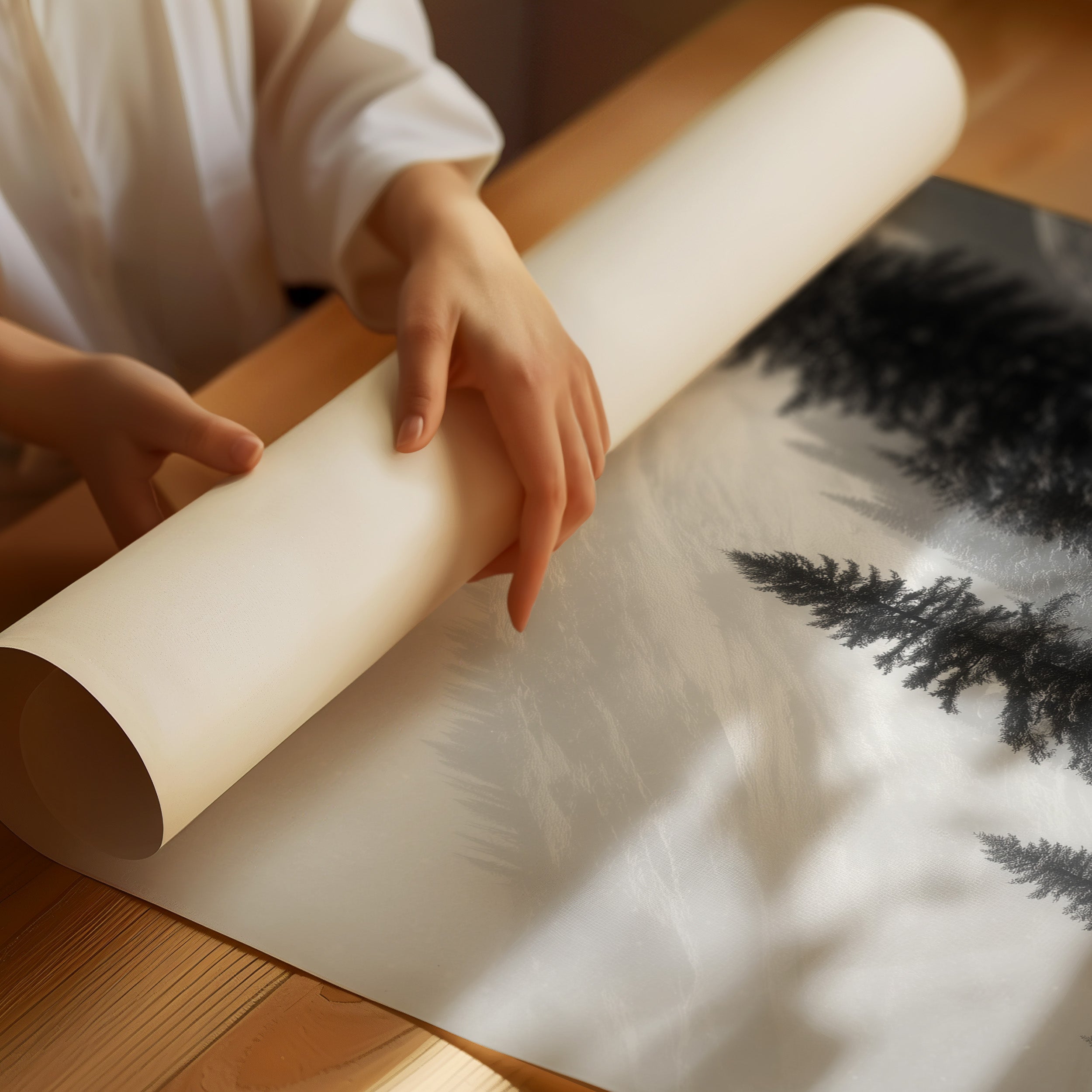 Pines Along the Ridge
