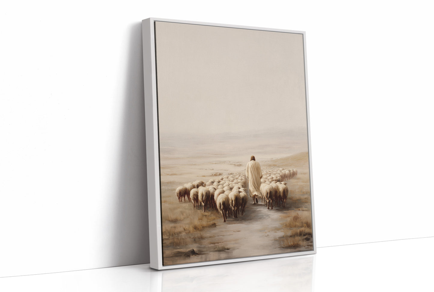 Shepherd's Path Through Morning Fog