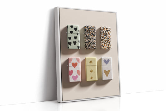 Lighters, Hearts and Leopard Print