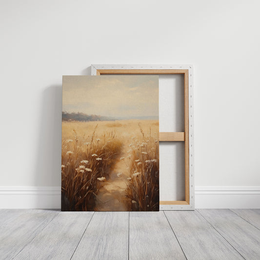 Path Through Golden Fields