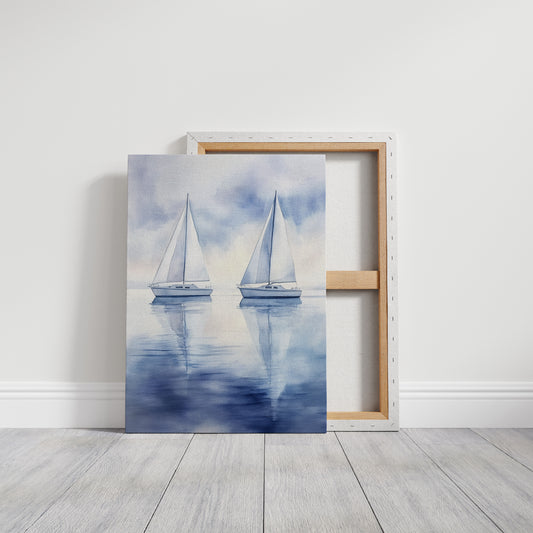 Two Vessels in Quiet Harmony