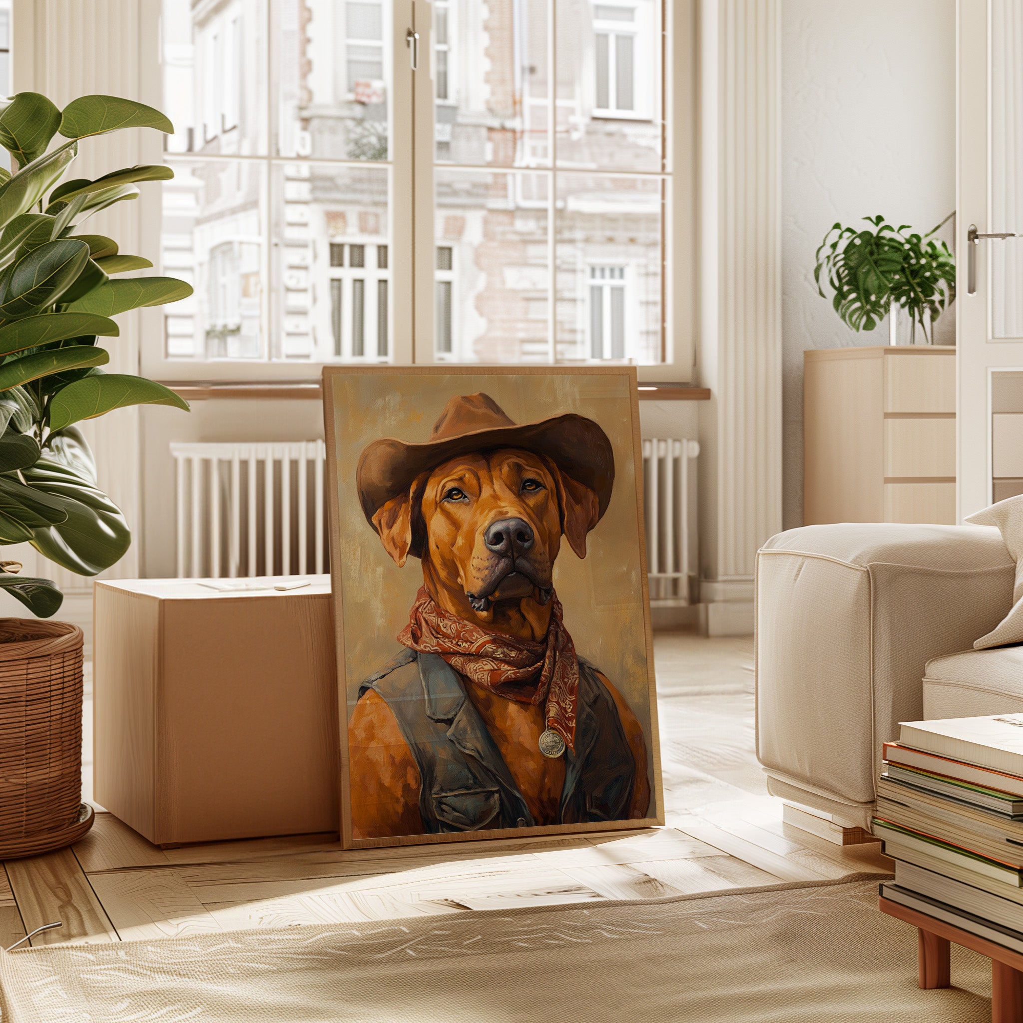 Rhodesian Ridgeback Desert Deputy