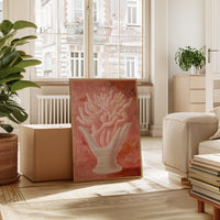 Coral Dreams In Porcelain Light