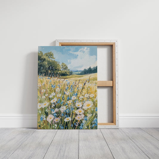 Fields Awash With Floral Laughter