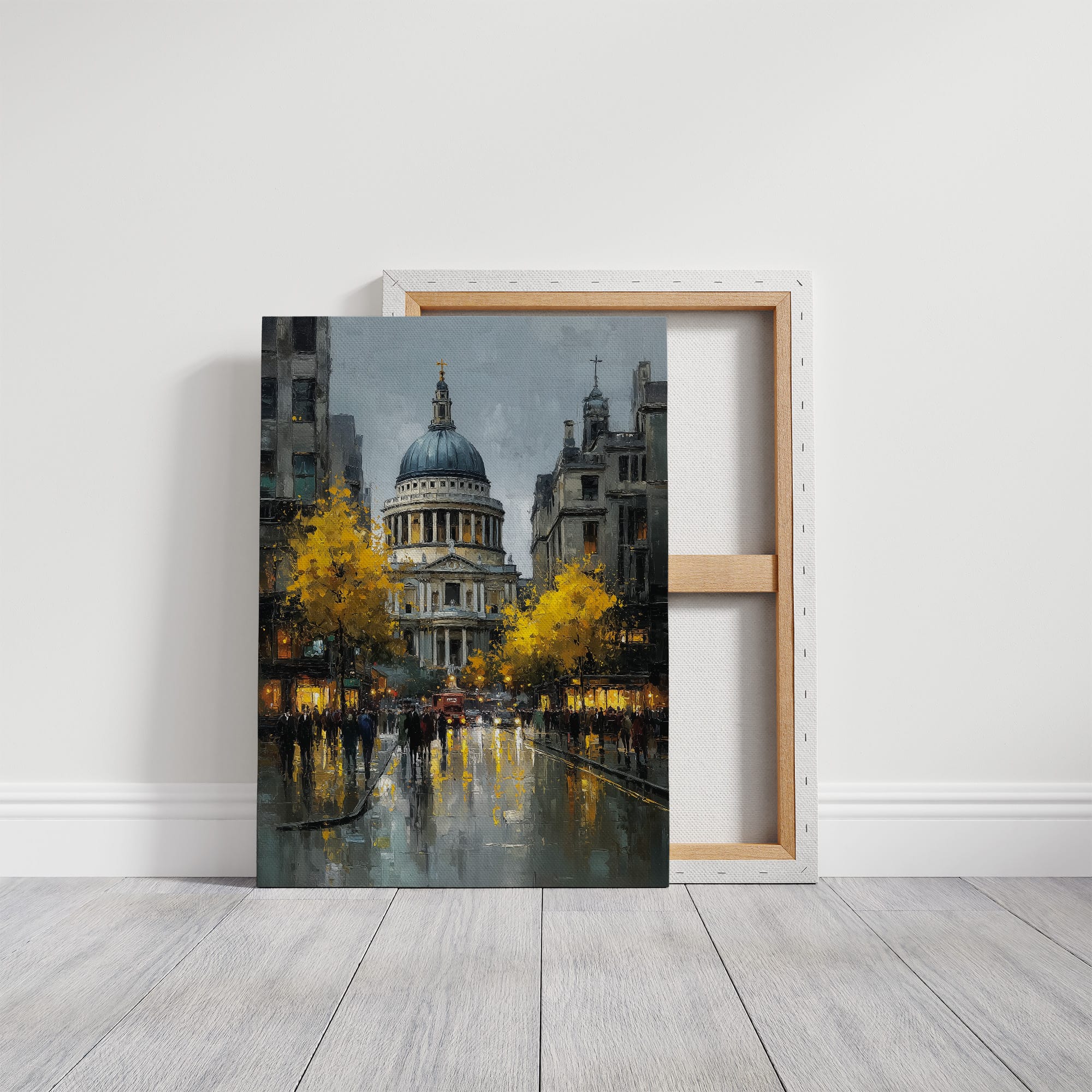 London on a Grey and Golden Evening