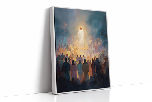 Light Beckons Through Celestial Mist