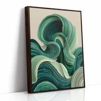Emerald Waves Paint Ocean Stories