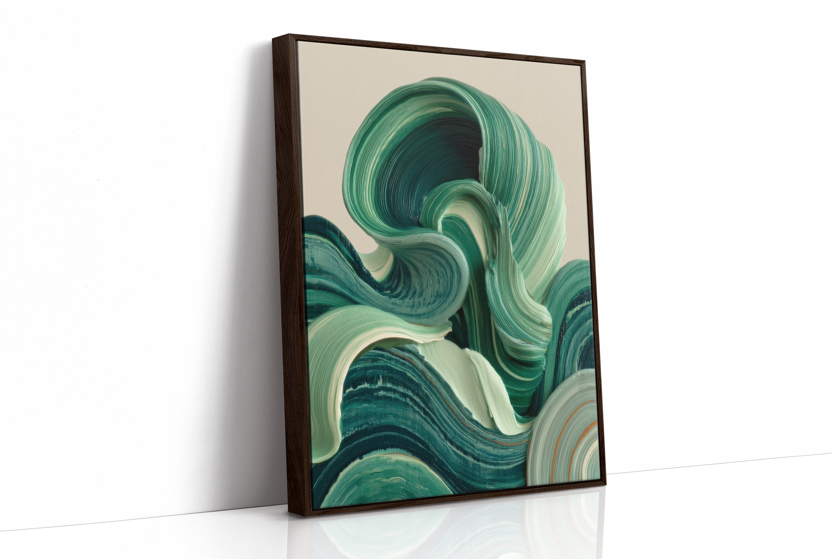Emerald Waves Paint Ocean Stories