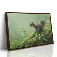 Woodland Sentinel Among Literary Treasures