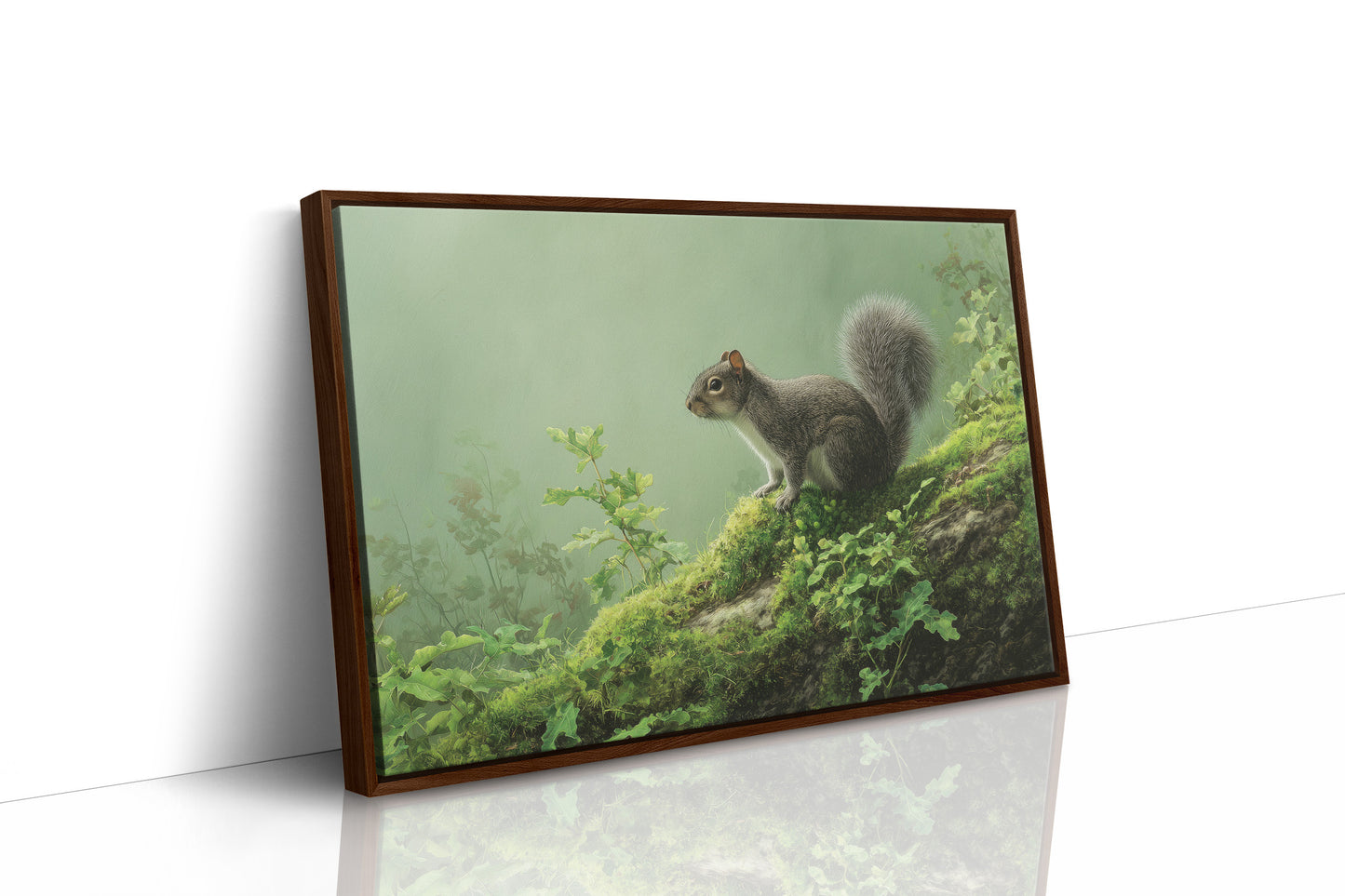 Woodland Sentinel Among Literary Treasures