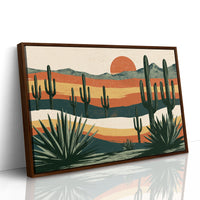 Striped Sunset Cactus Grove