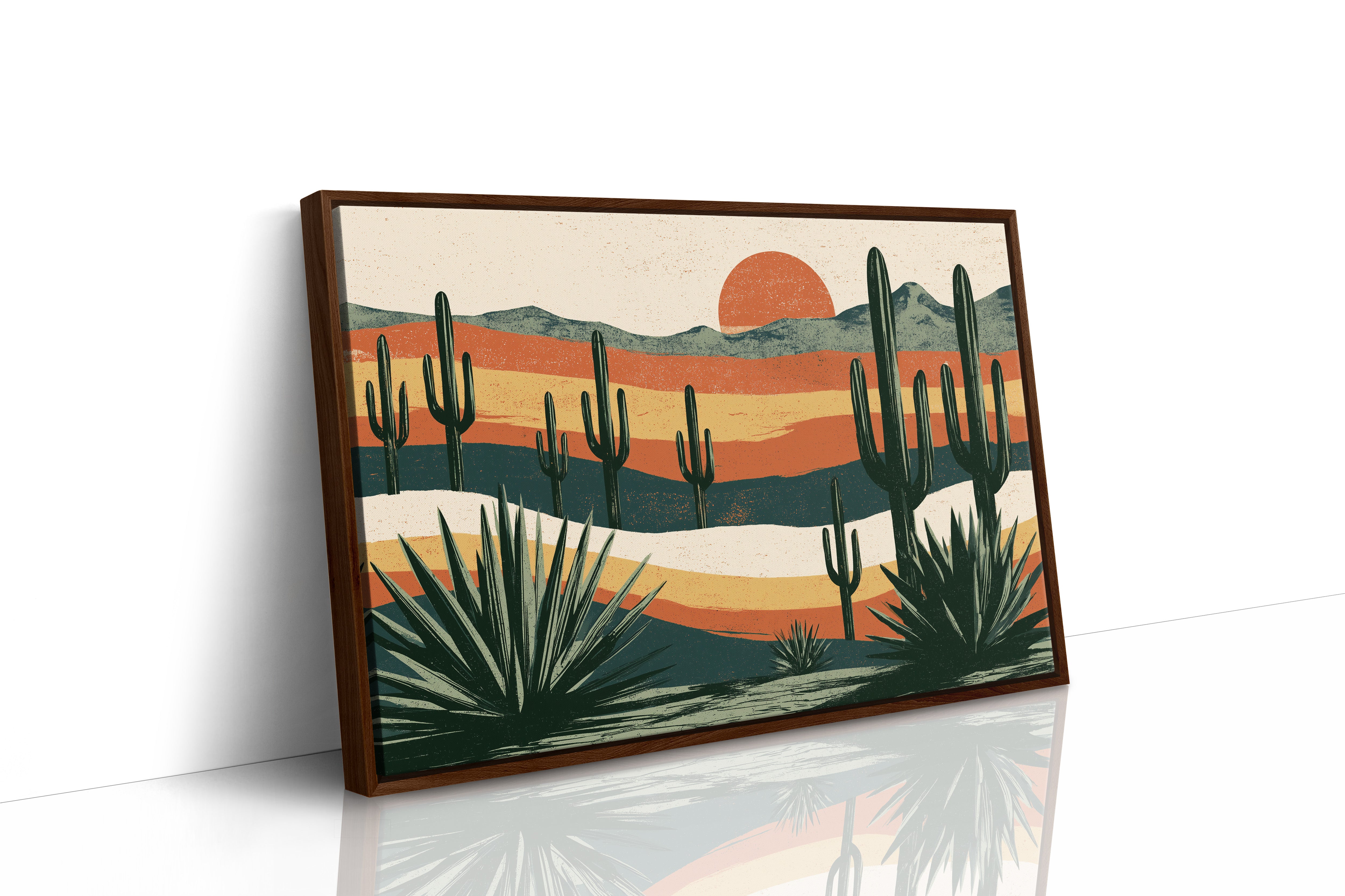 Striped Sunset Cactus Grove