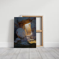 Empty Tomb Bathes in Resurrection Light