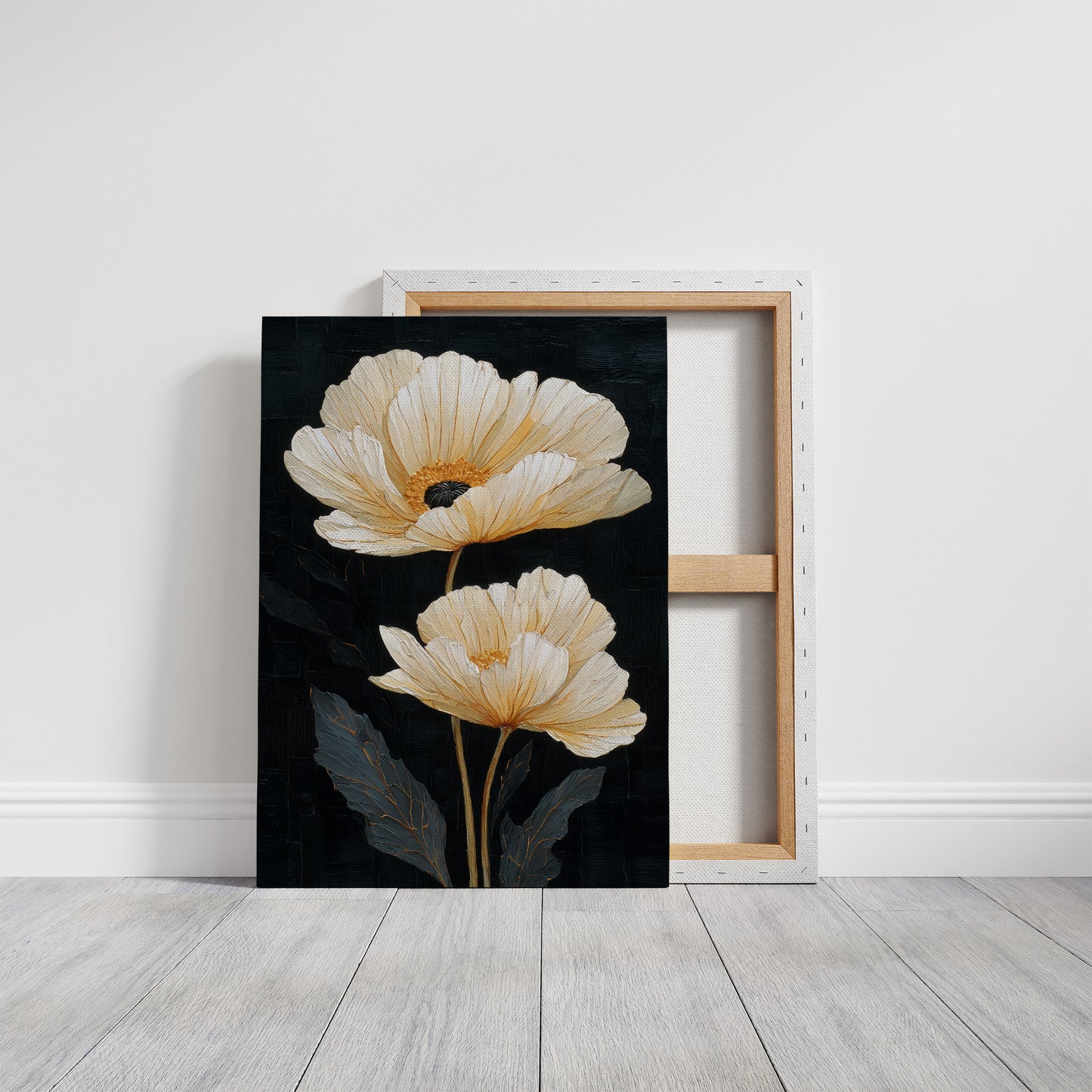 Two Blooms Against the Dark