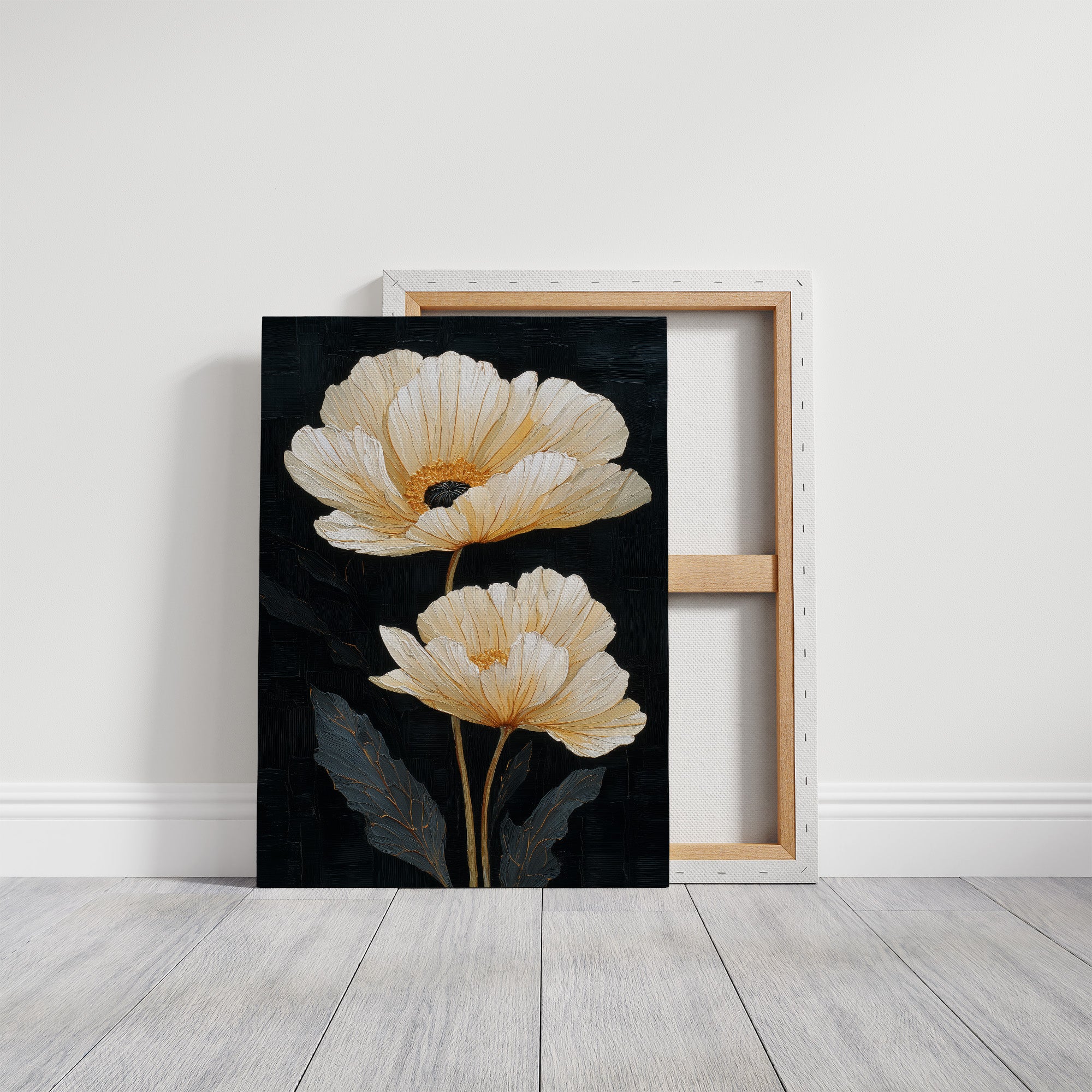 Two Blooms Against the Dark