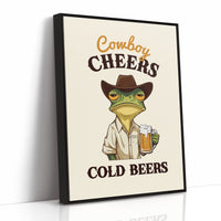 Cowboy Cheers Cold Beers