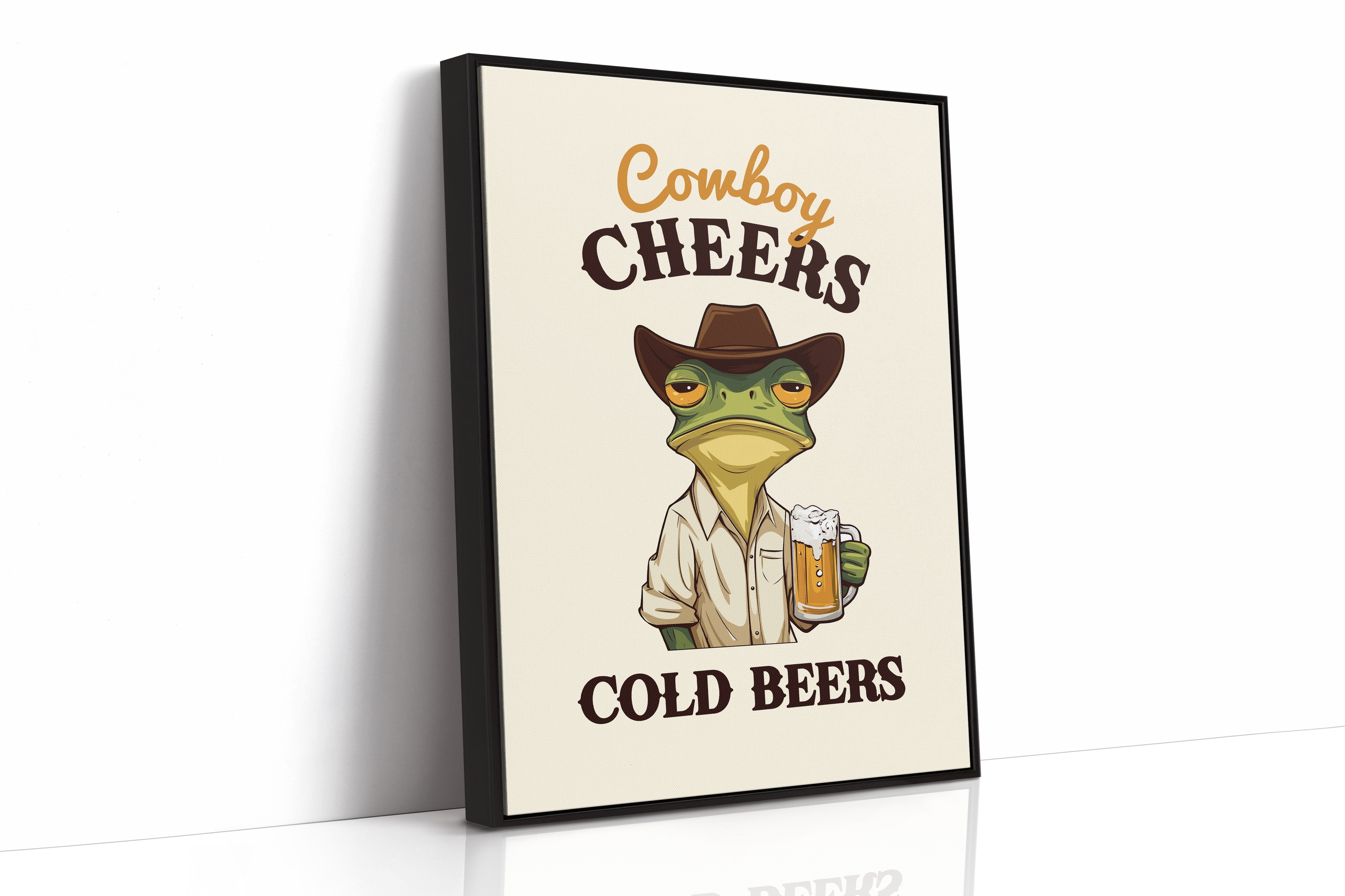 Cowboy Cheers Cold Beers